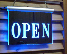 OPEN表示